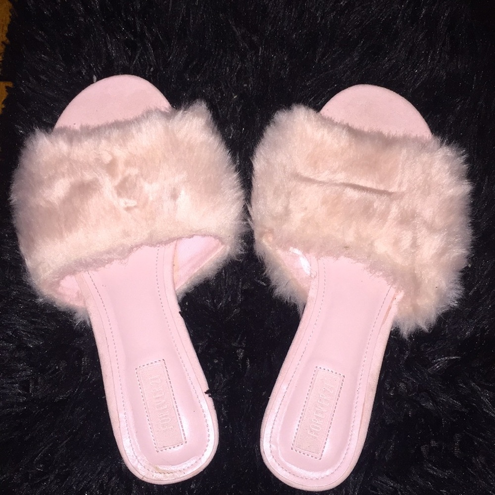 Pink sandals